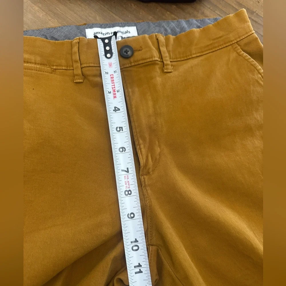 Amazon Essentials BUNDLE Mens Slim-Fit Casual Stretch Chino Pant